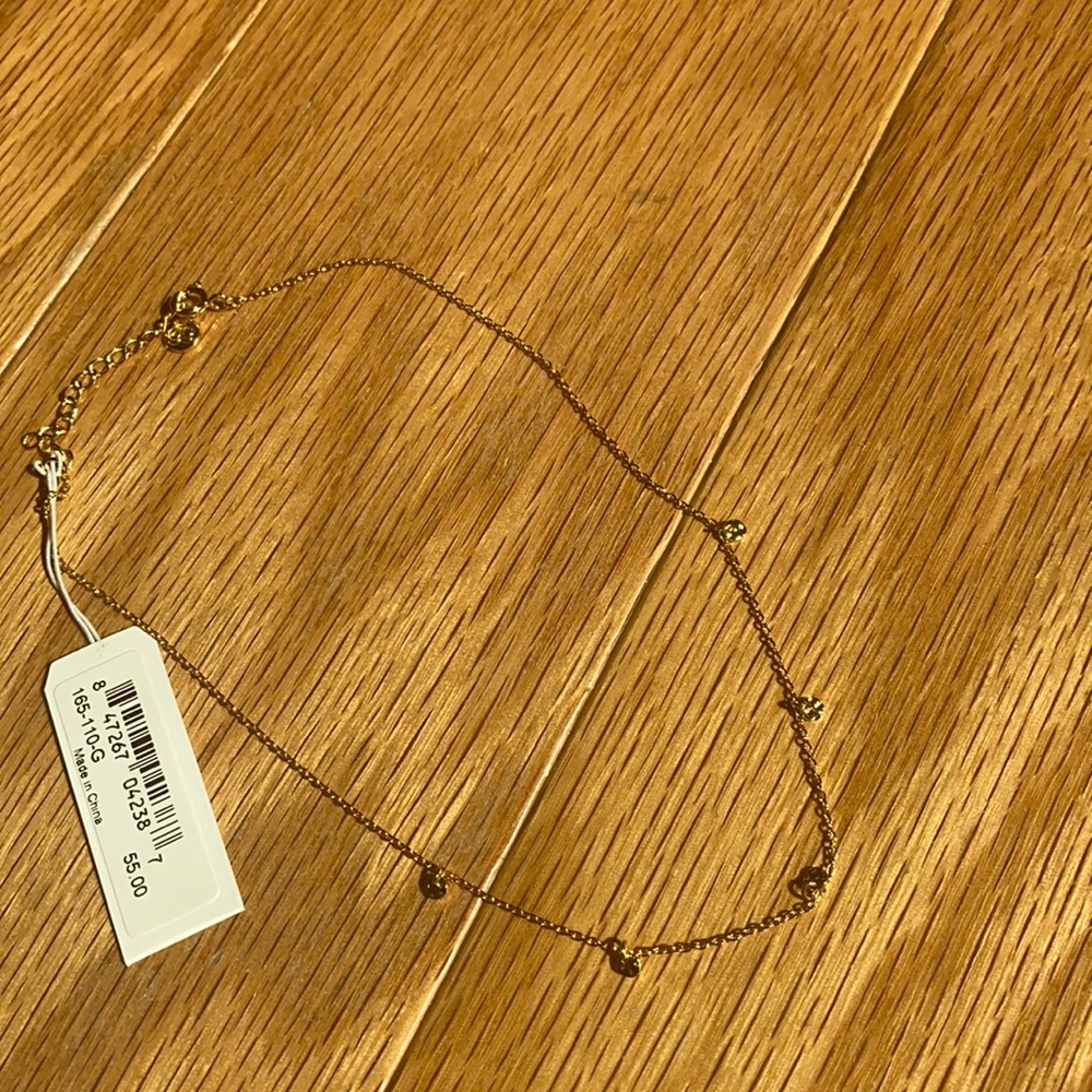 GORJANA Gold Choker Necklace NWT